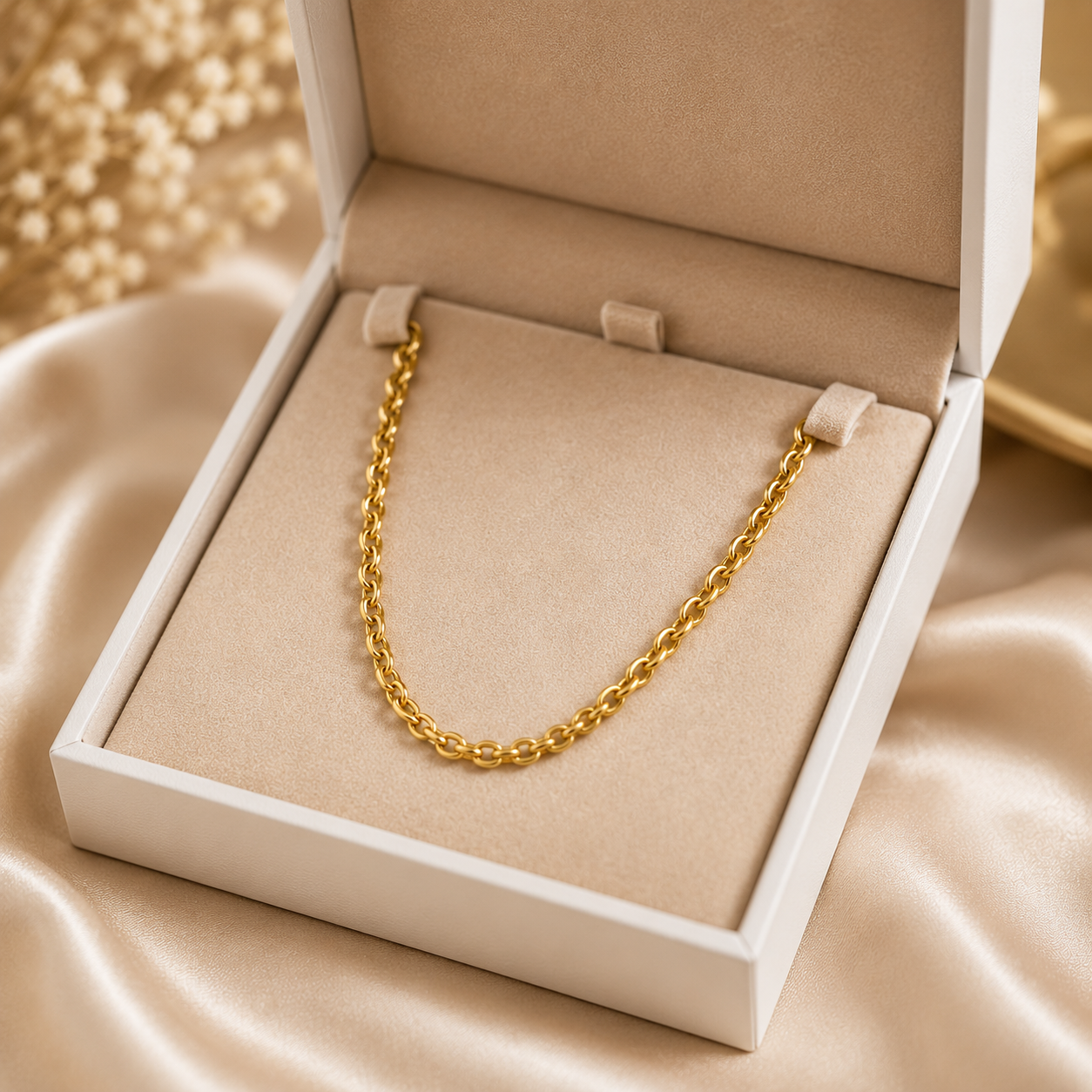 Elegant Gold Chain Necklace - Image 4