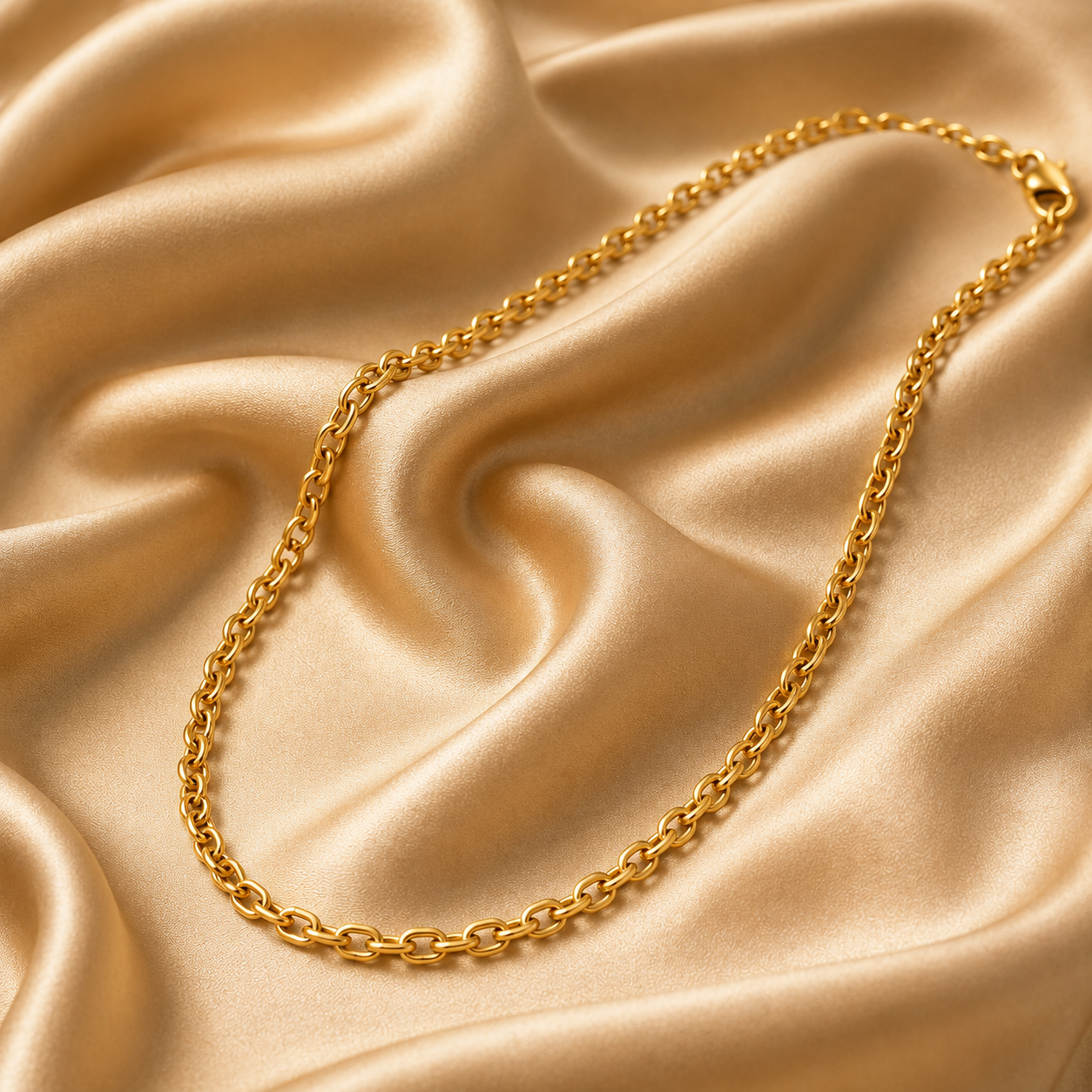 Elegant Gold Chain Necklace - Image 5