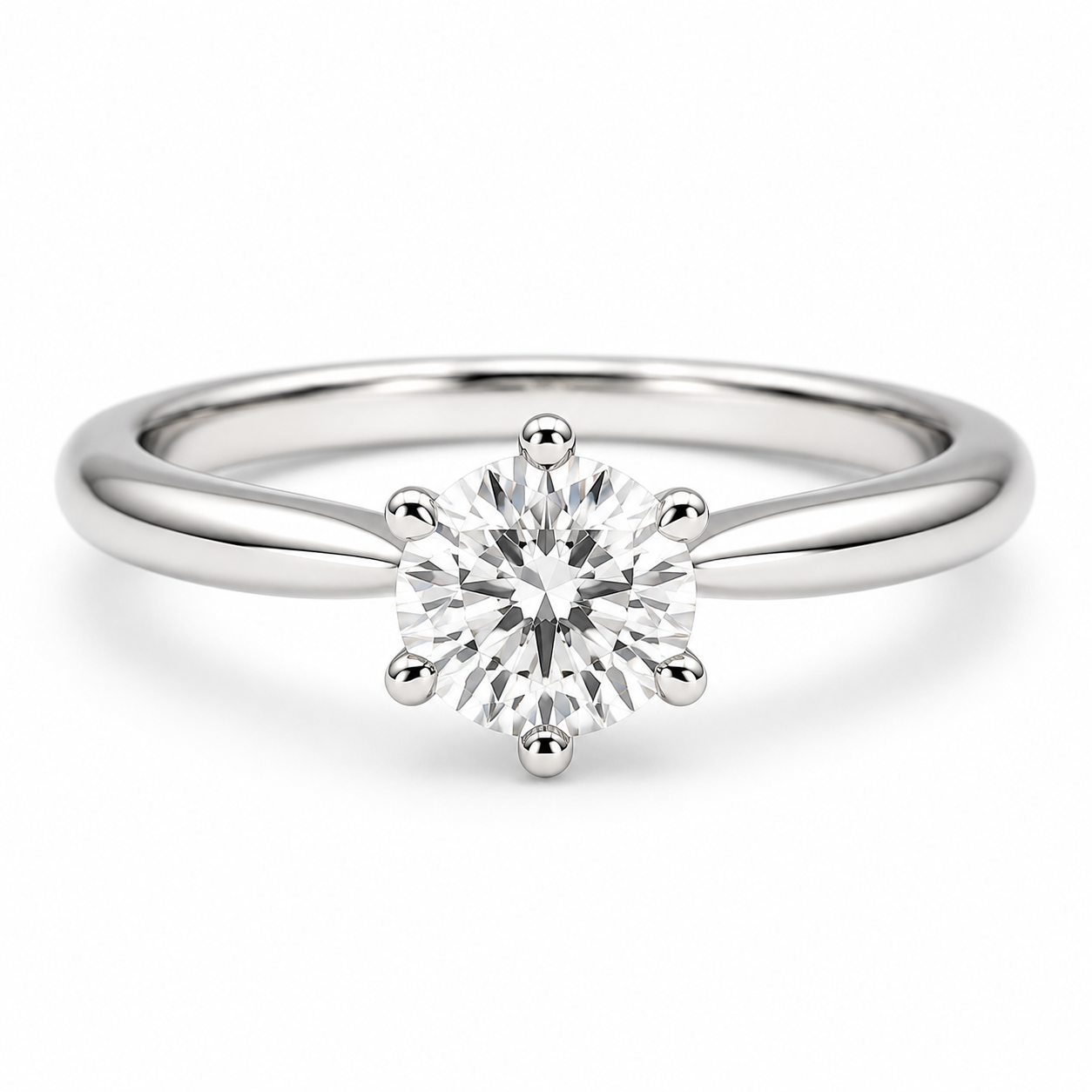 Classic Diamond Solitaire Ring